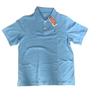 VINEYARD VINES NWT Boys Polo Light Blue Size  L (16)